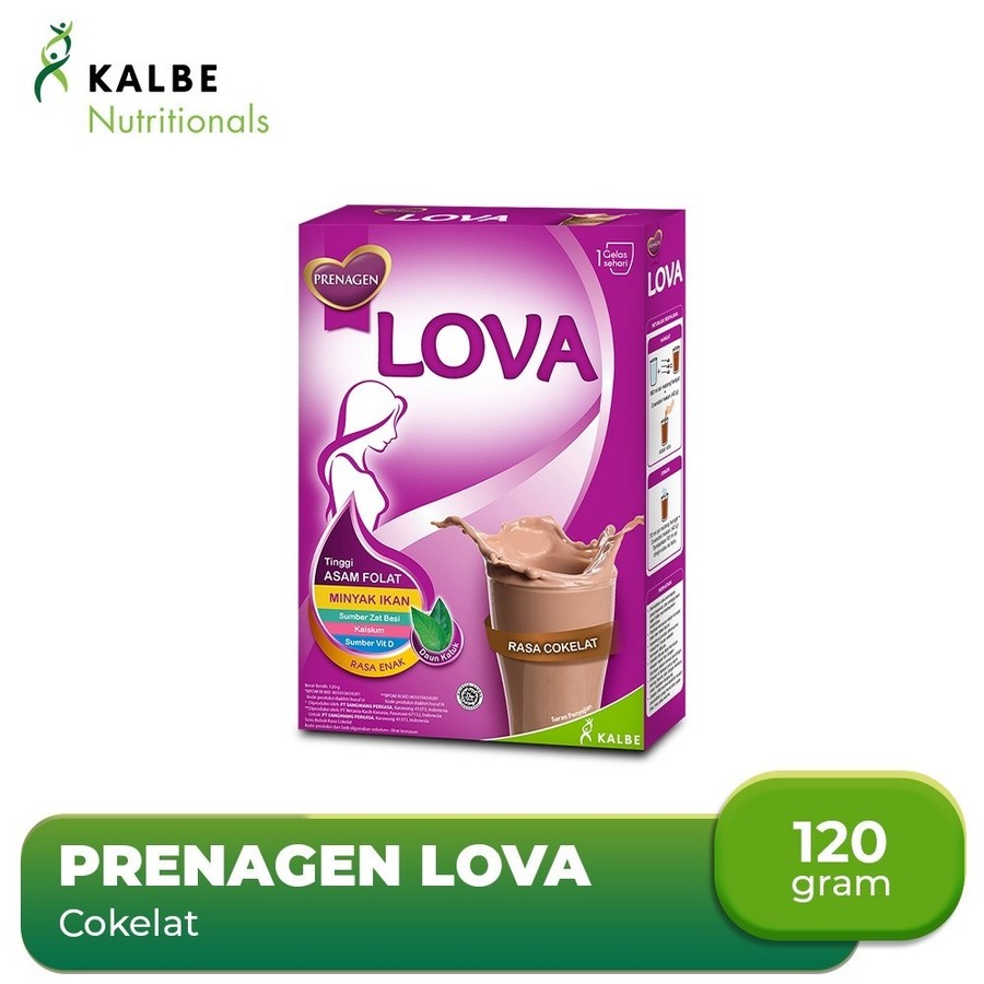 Kalbe Nutritionals Prenagen Lova Rasa Cokelat 