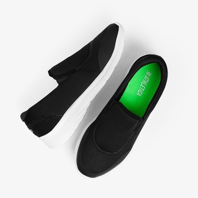 GEOFF Max Athletica Athleisure Black White