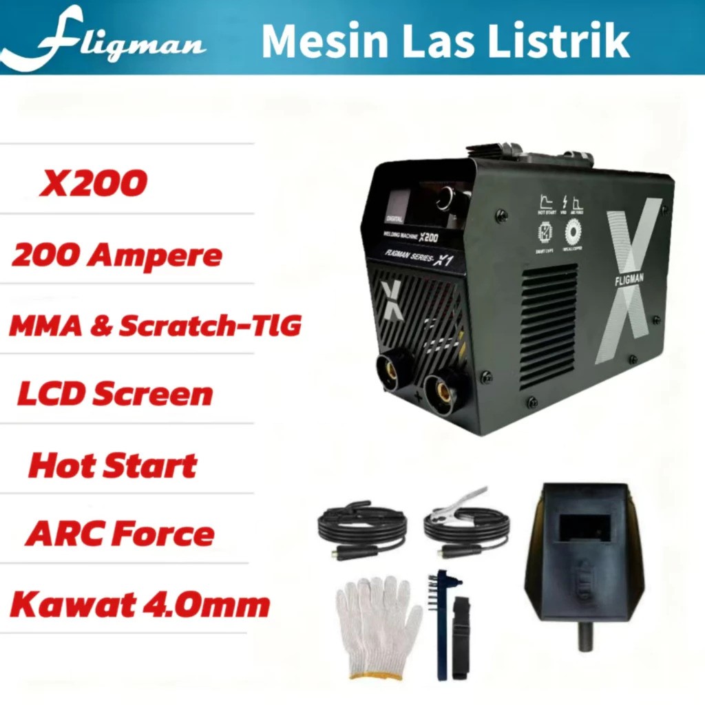 Fligman Mesin Las Listrik X200