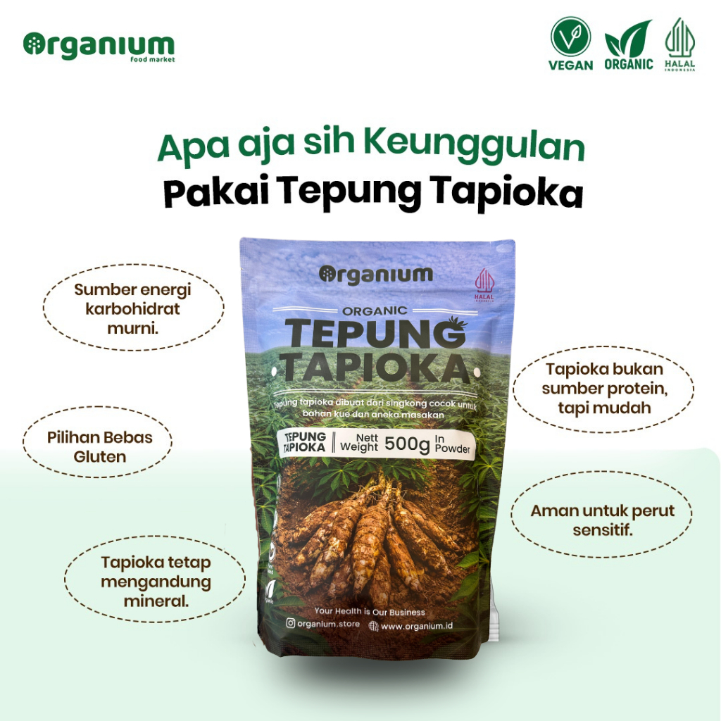 Organium Tepung Tapioka