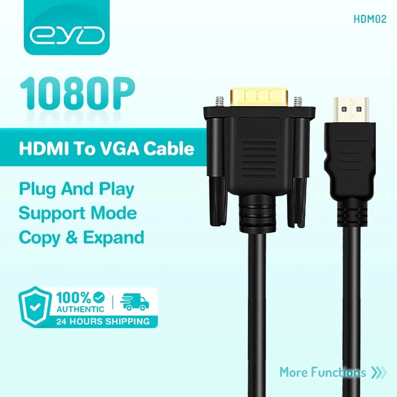  EYD HDMI to VGA Cable HDTV11
