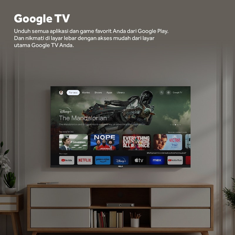 50 Inch 4K HDR Google TV 4