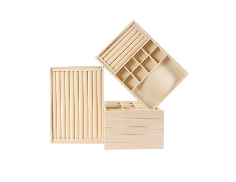 Yubi Jewelry Tray Kotak Tempat Perhiasan Laci Display – 24 Anting 1