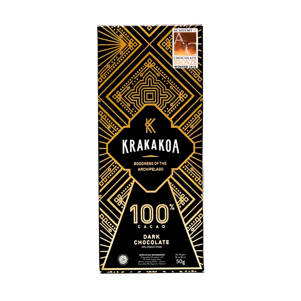 Krakakoa Arenga 100% Dark Chocolate