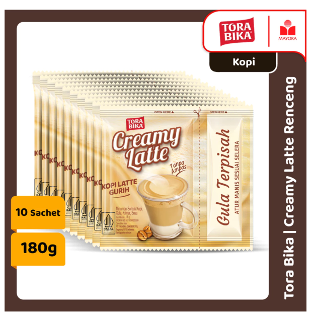Mayora Indah Torabika Creamy Latte