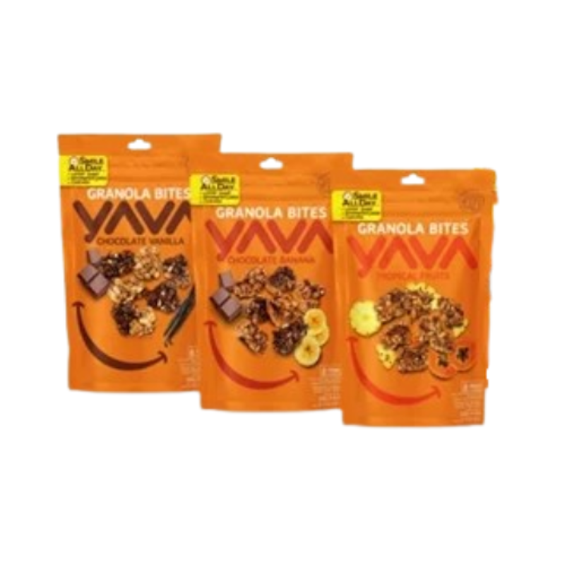 YAVA Paket Granola Bites 4 Rasa 1