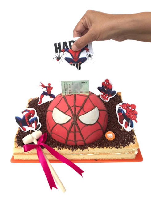 Jadul Pinata Spiderman