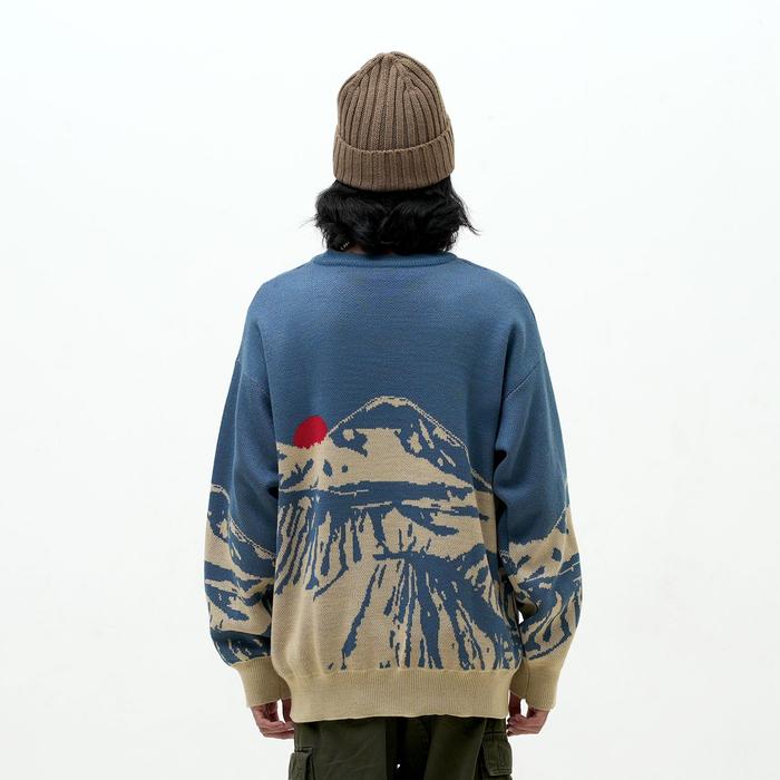 Rafindo Sahabat Utama Roughneck 1991 Blue Bromoblu Knitwear RS001