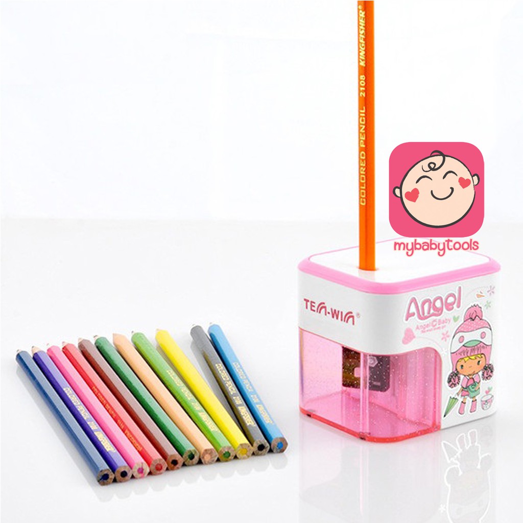 Tenwin  Rautan Serutan Pensil Otomatis Elektrik