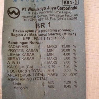 Wonokoyo Pakan Ternak Idaman  4