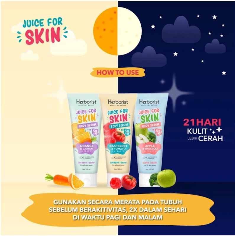 Juice For Skin Body Serum Orange & Carrot Extract 4