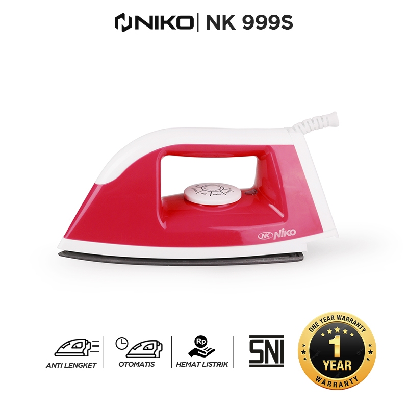 Niko Elektronik Indonesia Niko Setrika NK-999S