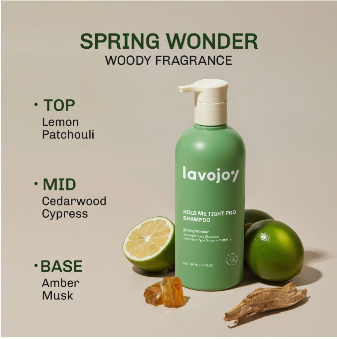 HEBE Beauty Style Lavojoy Hold Me Tight Pro Shampoo Spring Wonder