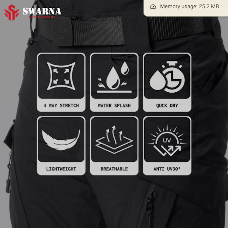 Swarna Tactical Flex Guard Long Pants 5