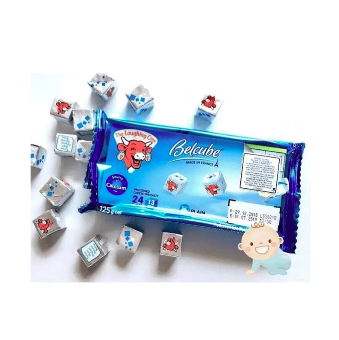 Fromageries Bel  The Laughing Cow Plain Belcube