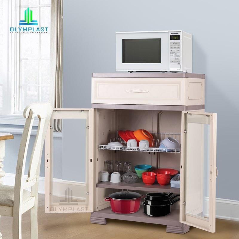 Olymplast OKL Lemari Rak Penyimpanan Dapur Kitchen Locker