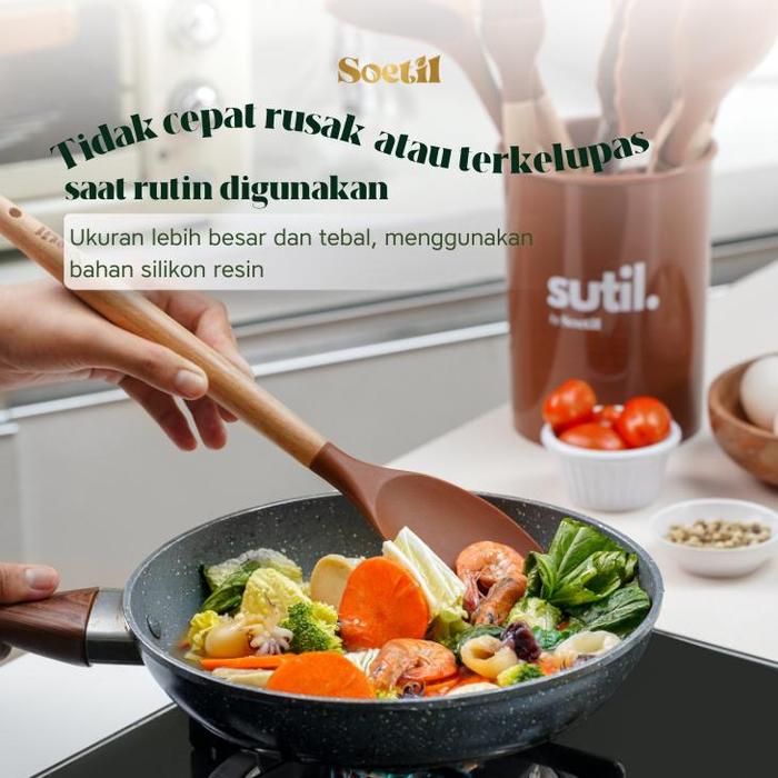  Soetil Spatula Silikon Set