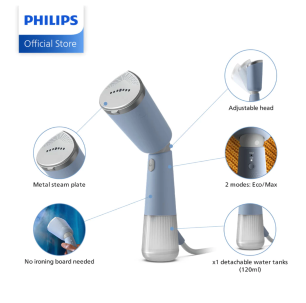Philips Electronics Philips 5000 Series Steamer Genggam  STH5020/20