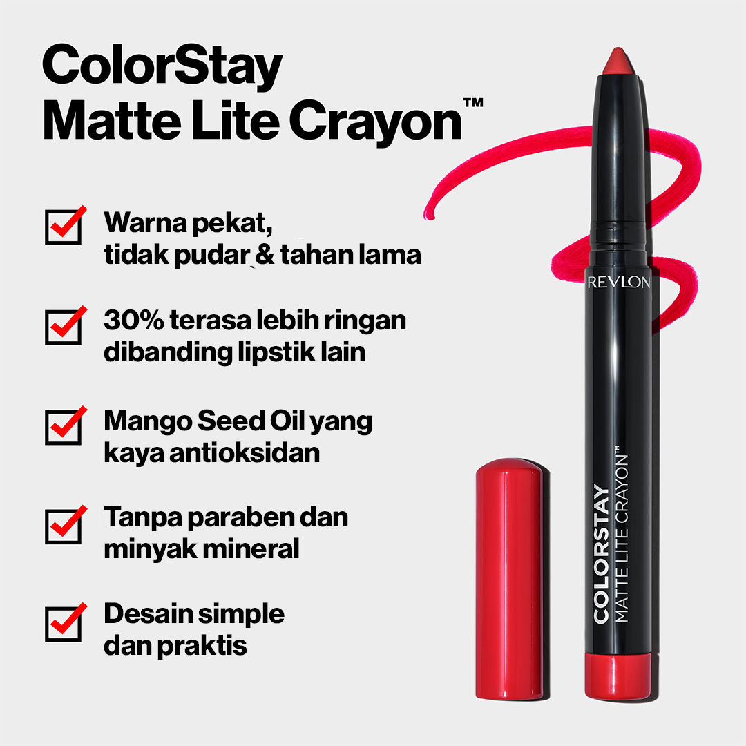 Revlon Revlon ColorStay Matte Lite Crayon - Air Kiss  010