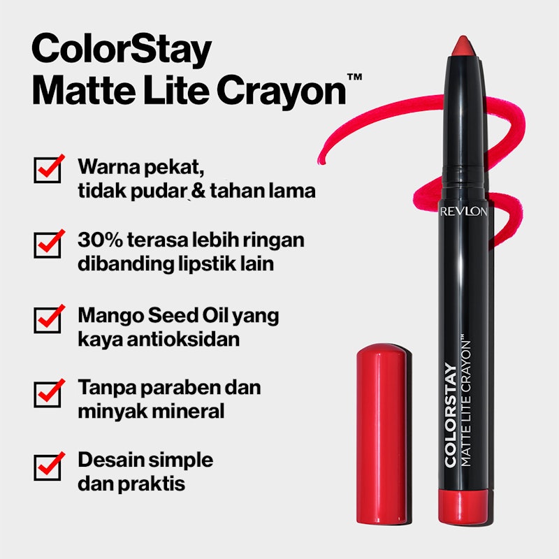 Revlon ColorStay Matte Lite Crayon - Air Kiss 2