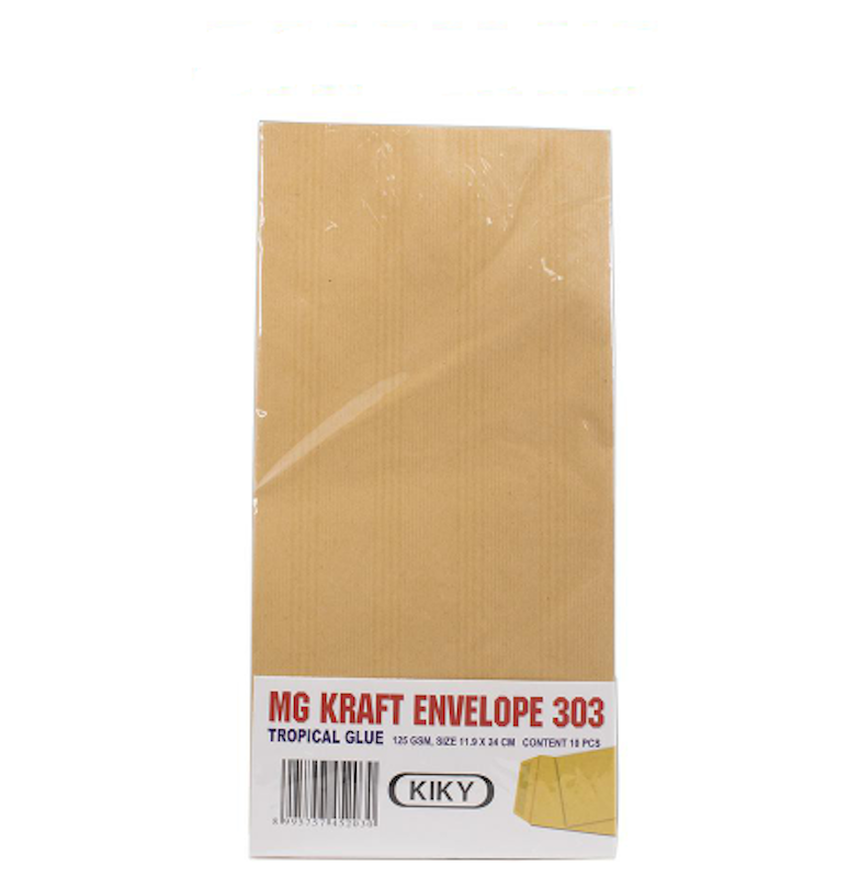 Amplop Cokelat 303 125 GSM 1