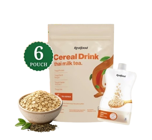 Realfood Cereal Drink Thai Milk Tea 1