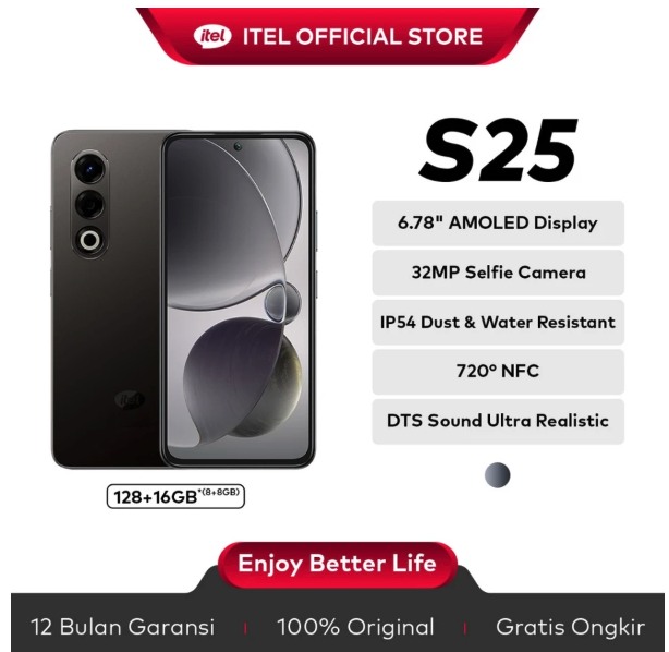 Transsion Holdings itel S25 (8+8/128 GB)