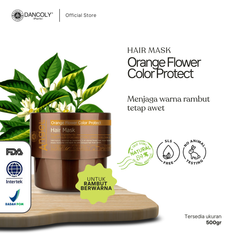 Dancoly Cosmetics Dancoly Orange Flower Color Protect Hair Mask