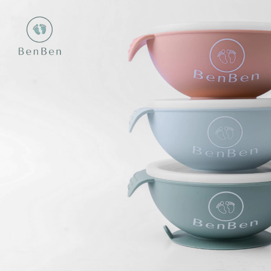  BenBen Premium Silicone Baby Suction Bowl