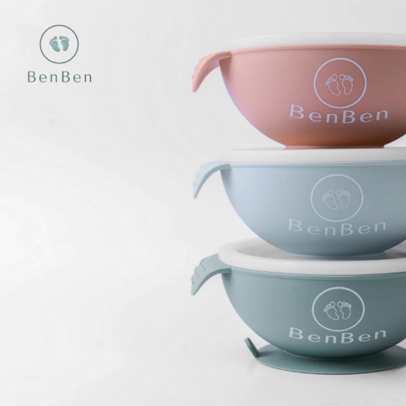 BenBen Premium Silicone Baby Suction Bowl 5