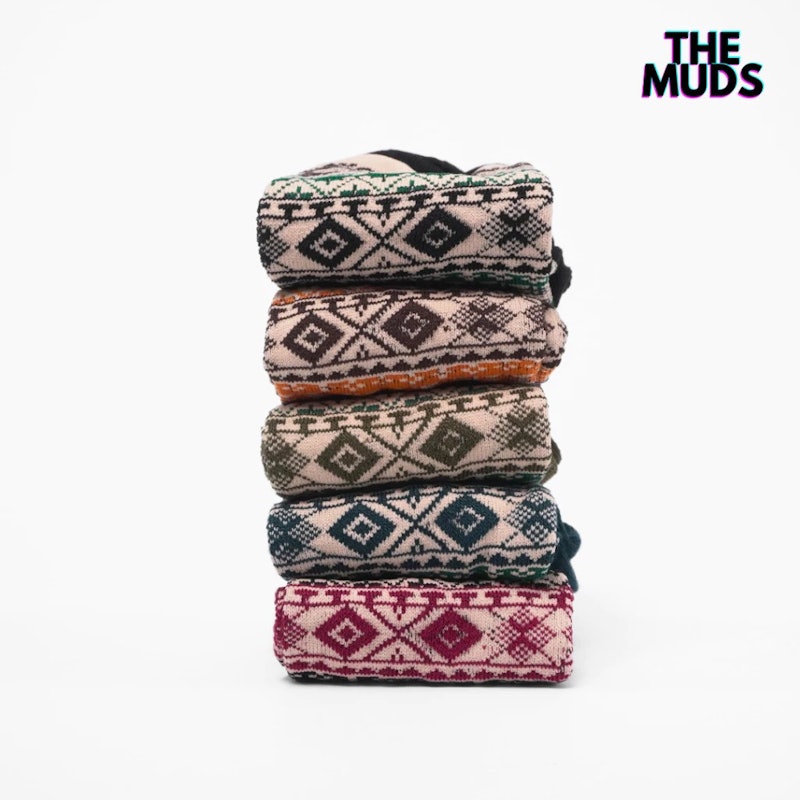 THE MUDS Lowcut Tribal Series Socks 5