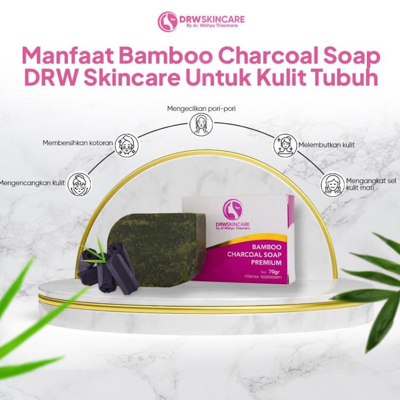 DRW Skincare Bamboo Charcoal Soap Premium 2