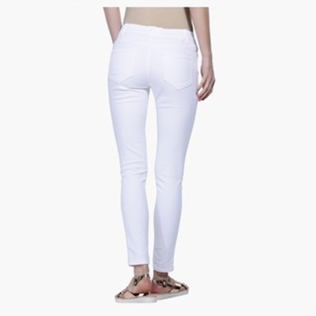 Celana Jeggings Skinny Panjang Dengan Karet Pinggang Elastis 2