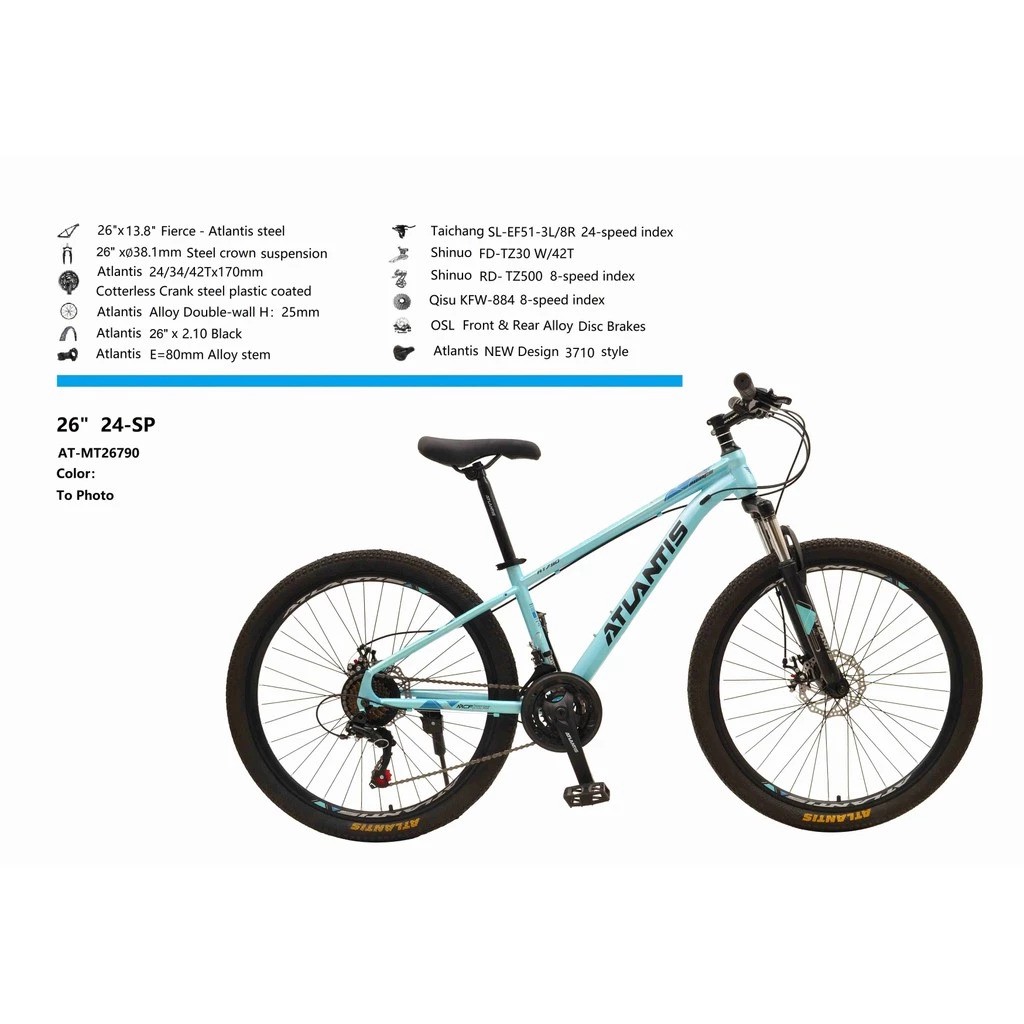 Dunia Sepeda Jaya Atlantis MTB Sepeda Gunung AT-790