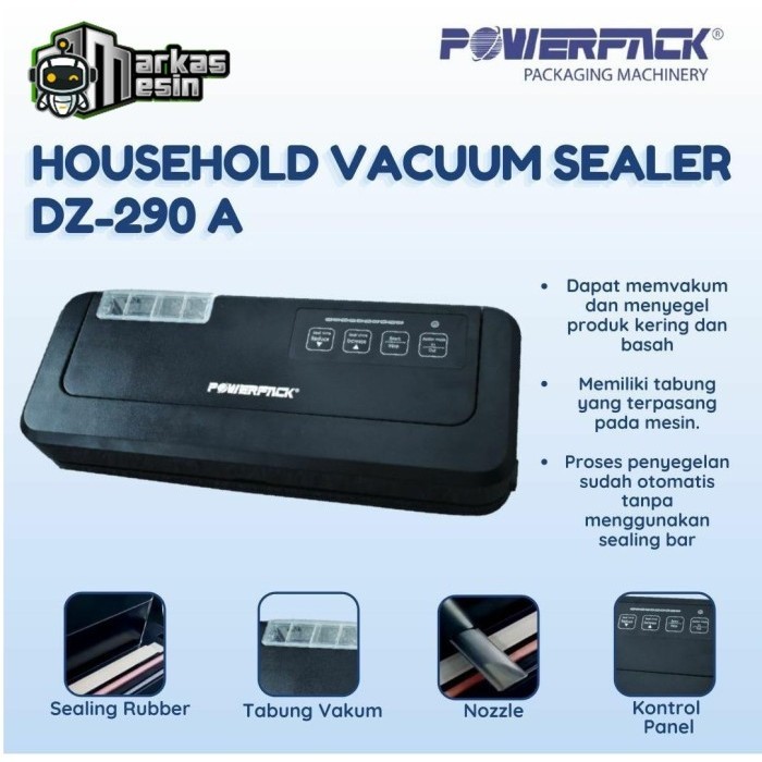 Powerpack Industrial Solution Powerpack Household Vacuum Sealer DZ-290A
