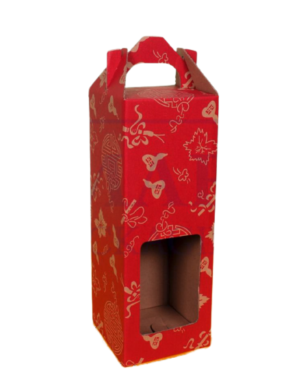 Kardus Die Cut Tas Jinjing Isi 1 Botol 1 Liter 1