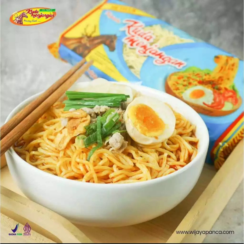 Kepala Kuda Menjangan Mie Telur Lebar 5