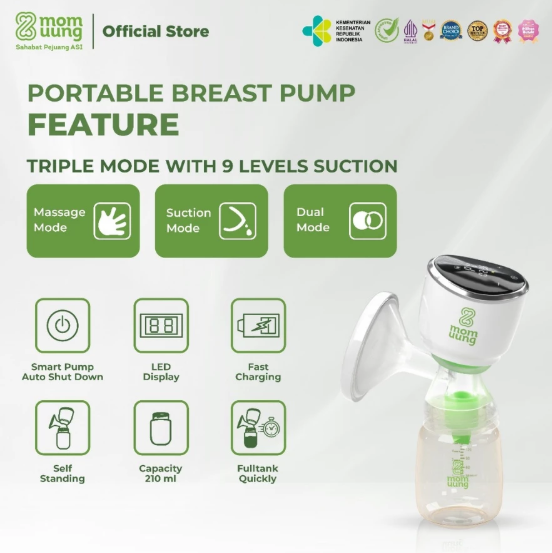 Ibu Anak Sukses Mom Uung Portable Breast Pump