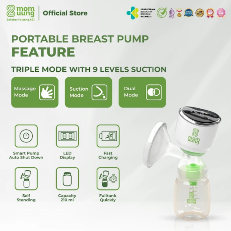 Mom Uung Portable Breast Pump 2