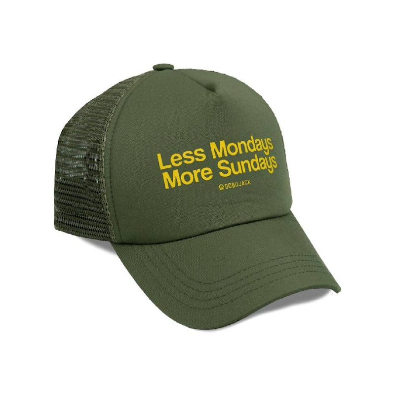 Dobujack Noriko Green Trucker Hat 1