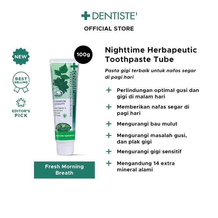 Dentiste Nighttime Herbapeutic Toothpaste