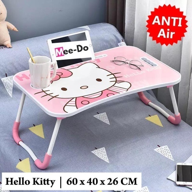 Mee-Do Meja Lipat Laptop Belajar Anak Folding Table Karakter