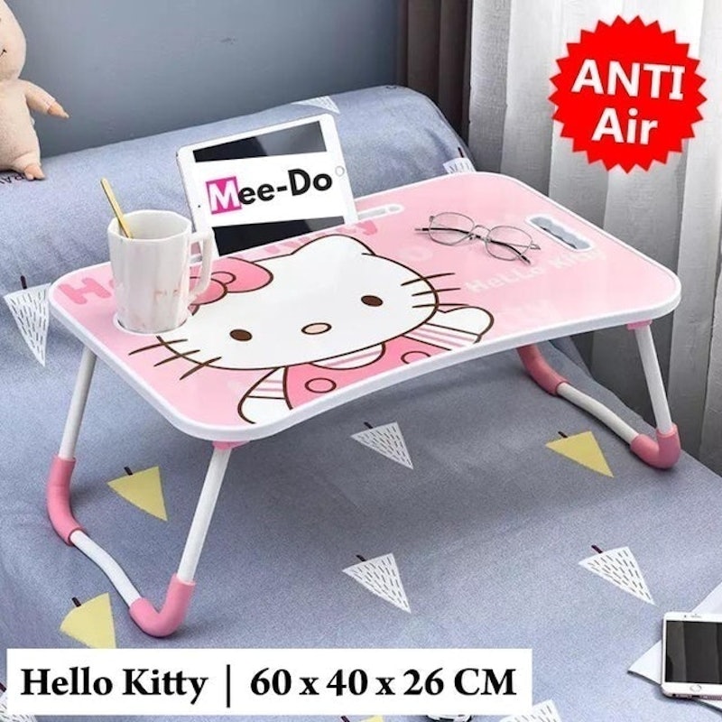 Meja Lipat Laptop Belajar Anak Folding Table Karakter 3