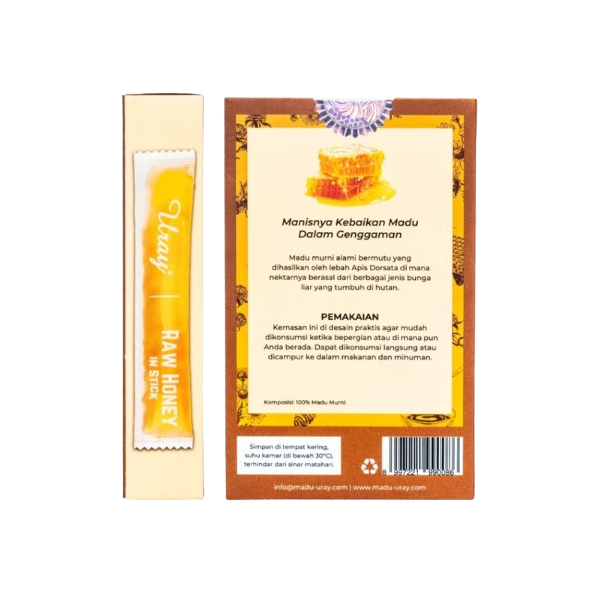Rejeki Tujuh Alam Madu Uray Raw Honey In Sticks