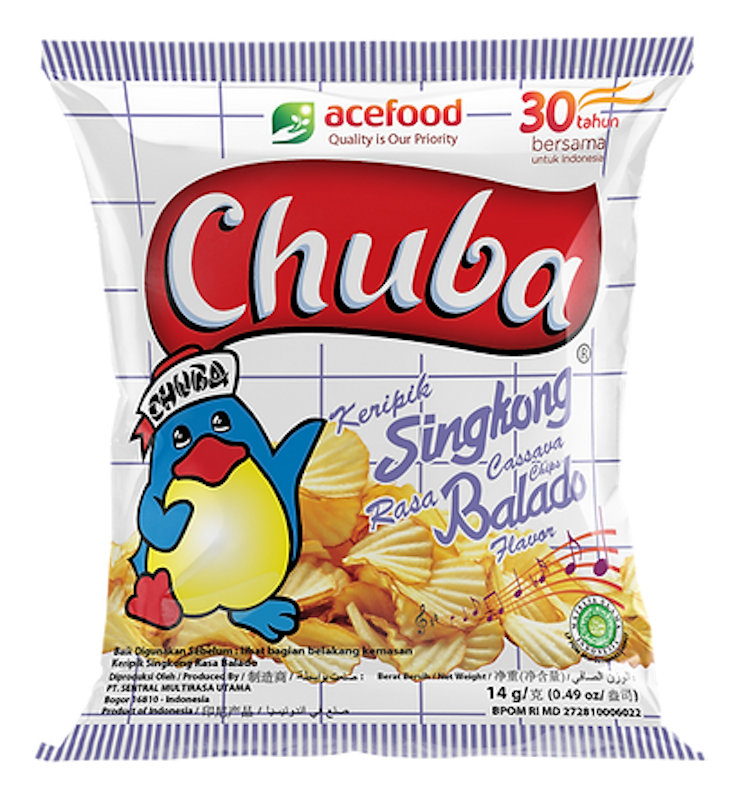 Chuba Keripik Singkong Balado 1
