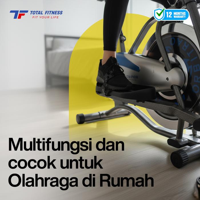 Total Fitness Bike Orbitrack Elliptical Crosstrainer 3