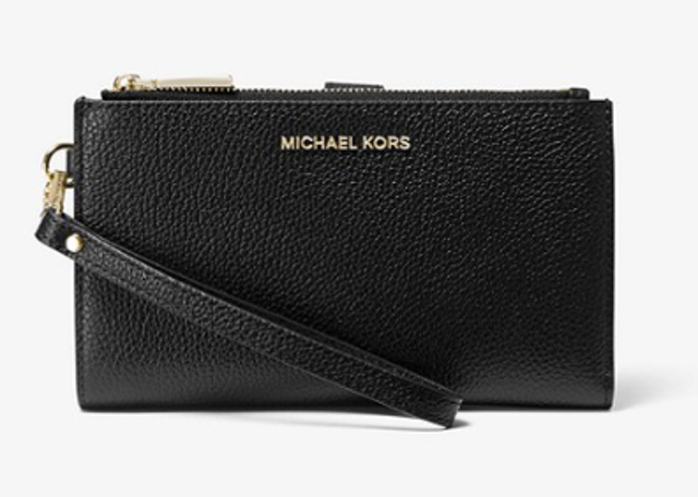 Michael Kors Adele Pebbled Leather Smartphone Wallet 34F9GAFW4L