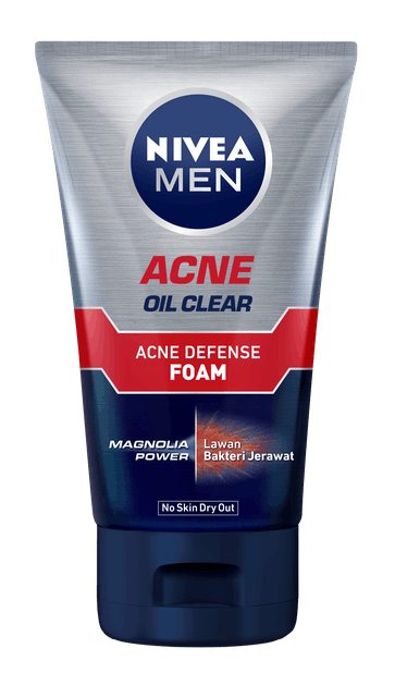 Nivea Men Acne Oil Clear Acne Defense Foam