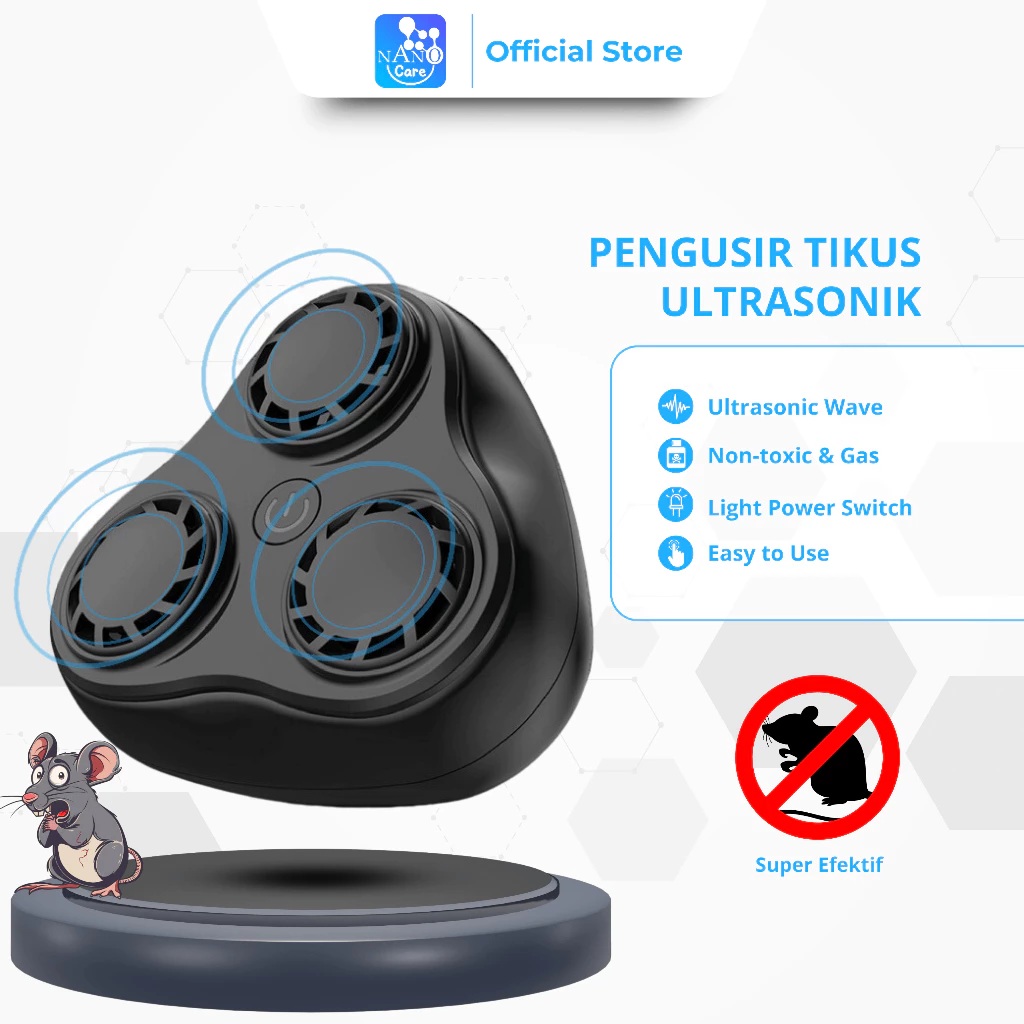 Nano Care Indonesia Nano Care Ultrasonic Pest Repeller