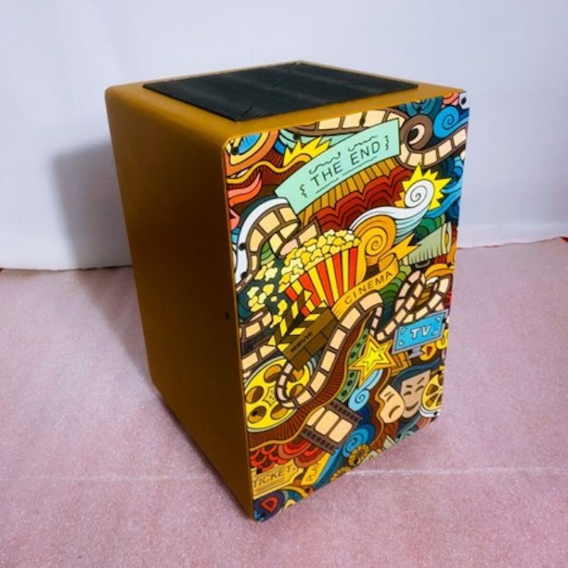 Cajon Duduk Premium Bermotif 3